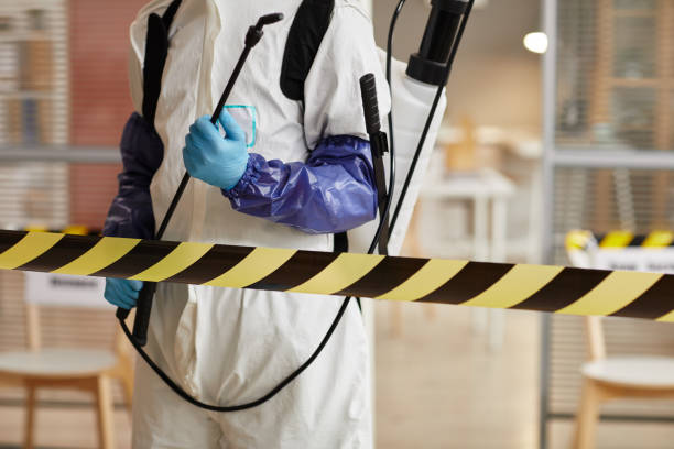 Professional Biohazard technician working in Clarksville, AR